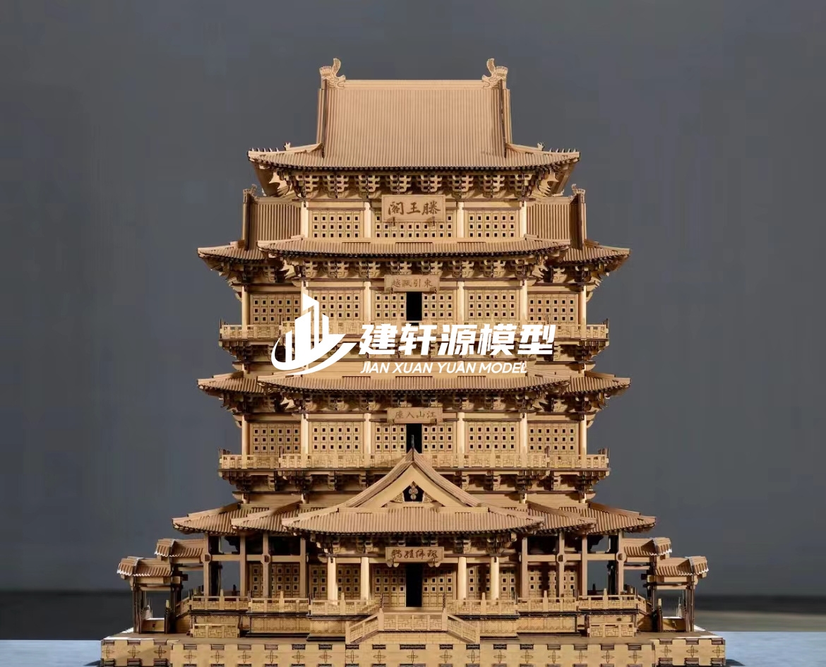 西乡塘古建木质模型制作